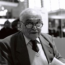 Michel Déon, au Salon du livre (avril 2012)