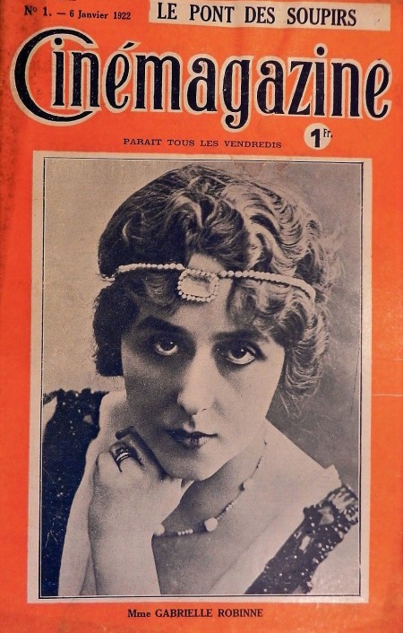 Robinne Cinémagazine 1922