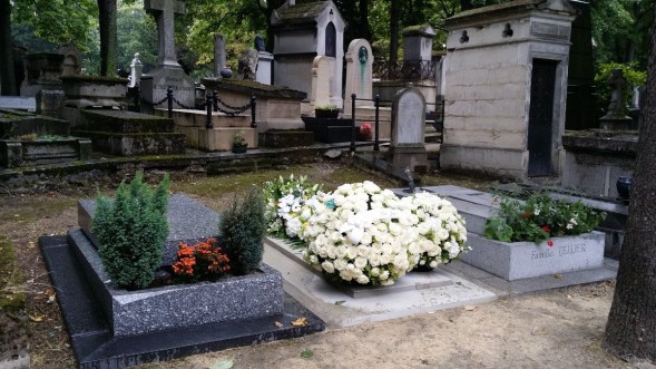 Tombe de Jeanne Moreau