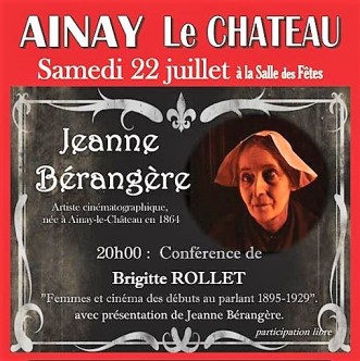 affiche conférence Ainay-le-Château
