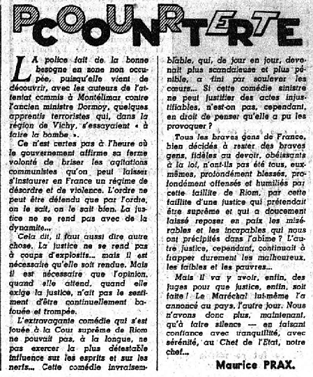 Dormou Petit Parisien 26 août 1941 (2)