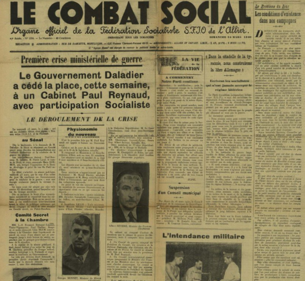 Combat social mars 1939 cabinet reynaud (2)